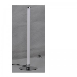 LED-tafellamp met rechte buis van acryl