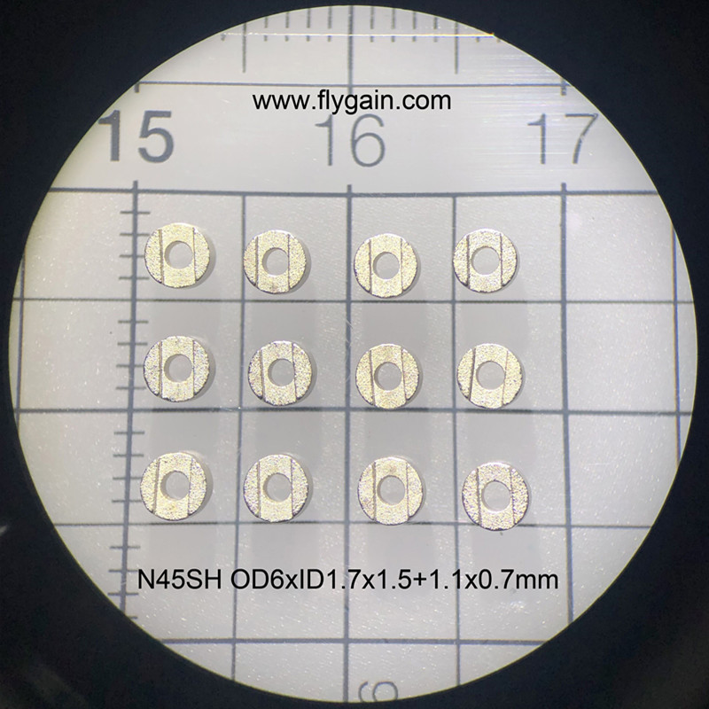 Aangepaste kleine Micro NdFeB-motormagneet