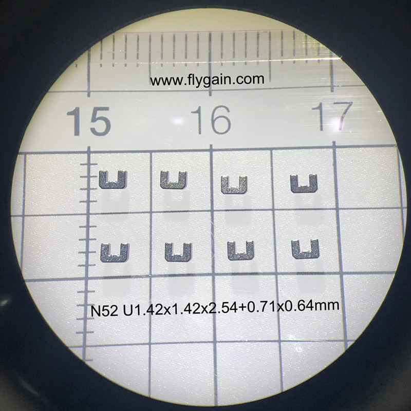 Aangepaste kleine Micro NdFeB-motormagneet