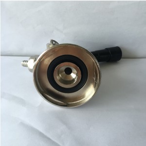 Type G Biervat Koppeling met overdrukventiel Ergonomisch ontwerp Hendel Handgreep met roestvrij staal