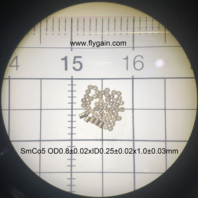 Smco-fabrikant super kleine precisie micromagneet