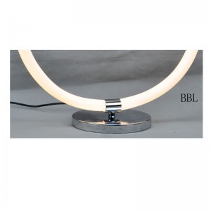 LED tafellamp met ronde acrylbuis
