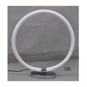 LED tafellamp met ronde acrylbuis