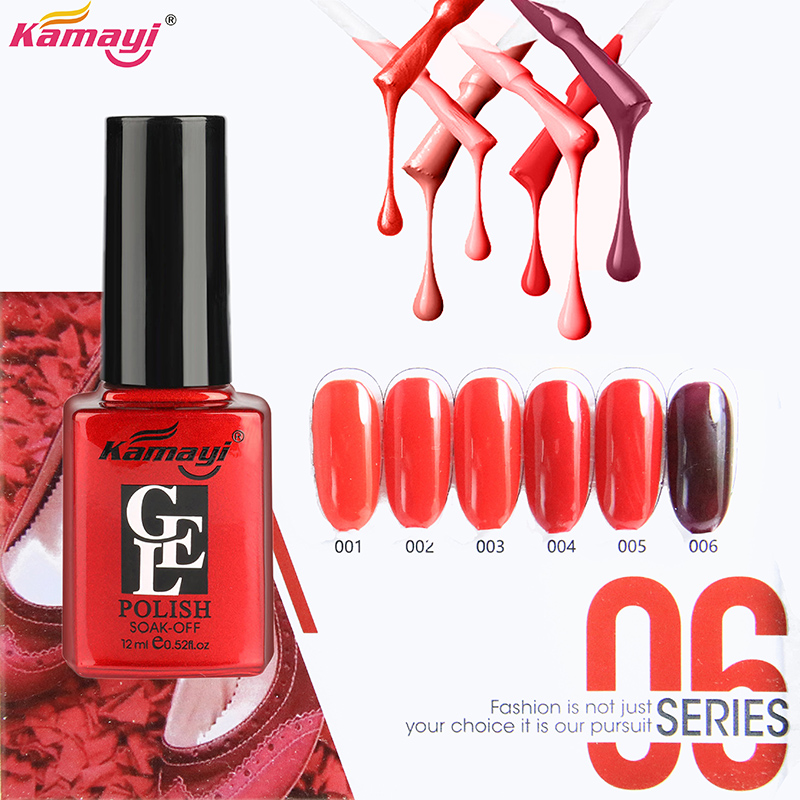 Kamayi hete verkoop 12ml professionele organische uv-kleurengel nagellak groene stijl gellak voor nagelart