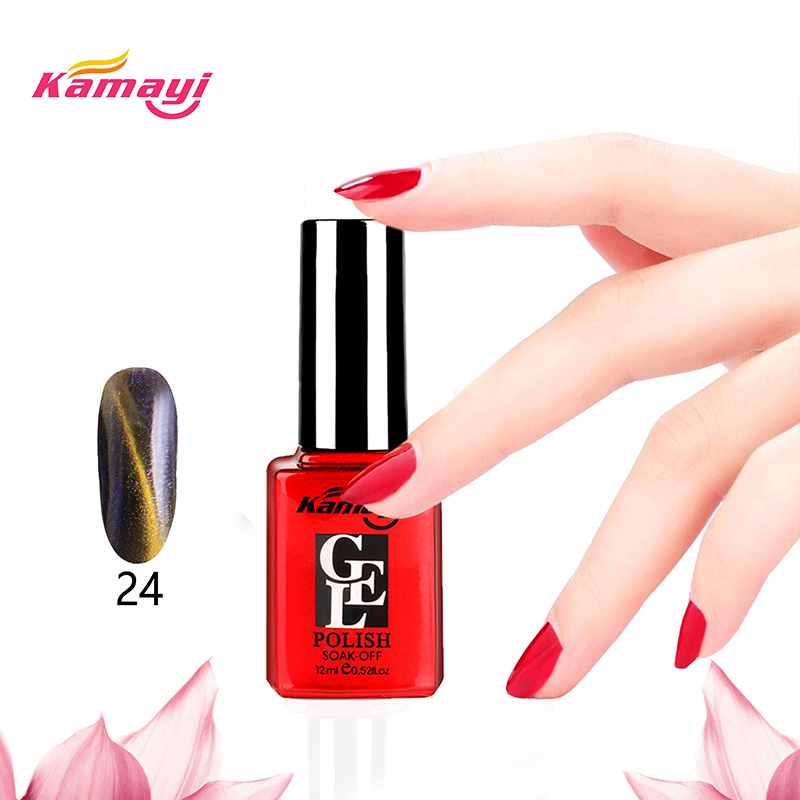 Kamayi kameleon kattenoog verkoopt professionele 96-kleuren UV gel nagellak 12 ml