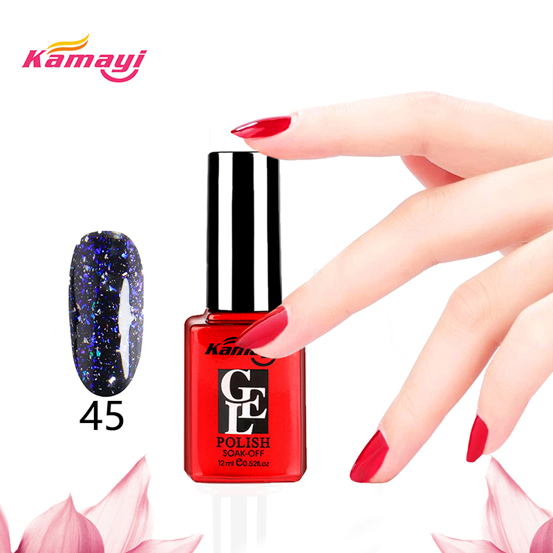 Kamayi 2019 hete verkoop nagel lijm kleurrijke yunjin nagel lijm 96-kleuren 12 ml 2019 hete verkoop nagel lijm
