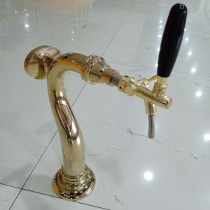 Eenrichtingsbierkolom met LED