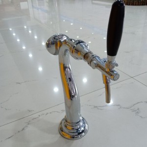 Eenrichtingsbierkolom met LED