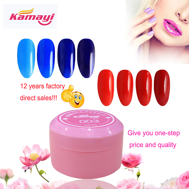 Kamai nieuwe 48 kleuren verf nagellak gel UV gel weken UV gel nagellak gel