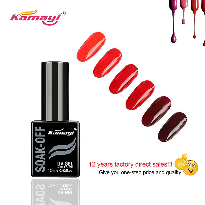 Kamayi 2019 nieuwe goedkope professionele nagellak weken ontkleurende UV gel nagellak
