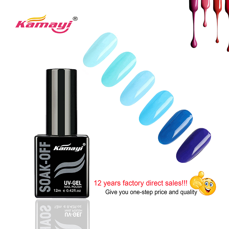 Kamayi nagelproducten Gratis monster UV-gel nagellak Zwarte fles 12 ml gellak
