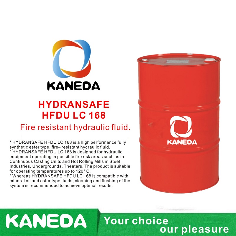 KANEDA HYDRANSAFE HFDU LC 168 Brandwerende hydraulische vloeistof.