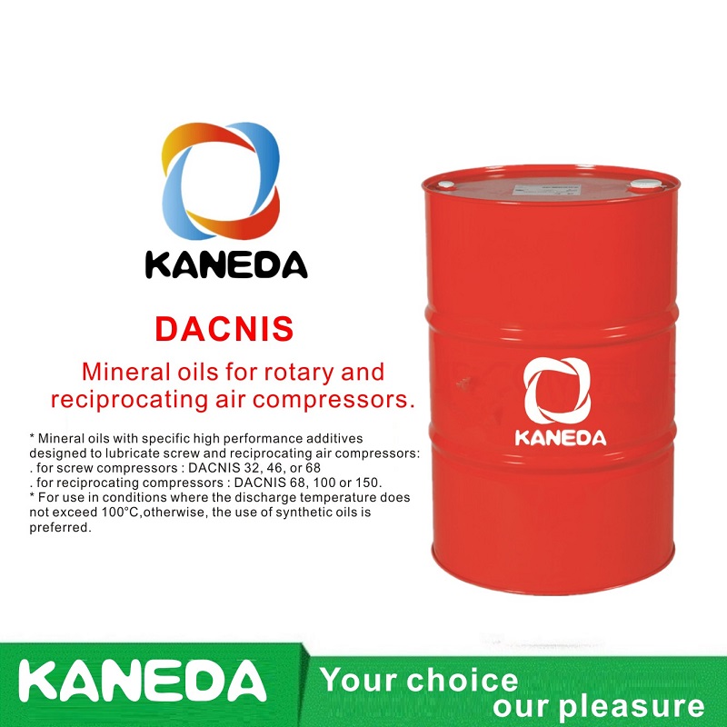 KANEDA DACNIS Minerale oliën voor roterende en zuigerluchtcompressoren