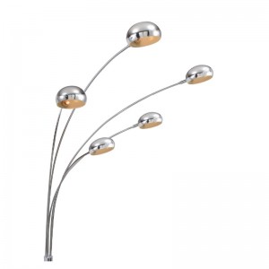 Moderne vloerlamp met marmeren voet