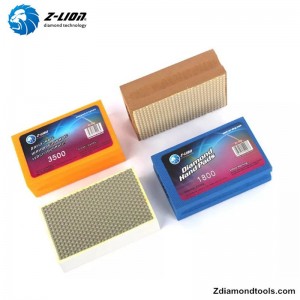 Z-LION ZL-37D Resin Diamond polijstpads voor glas, steen, beton