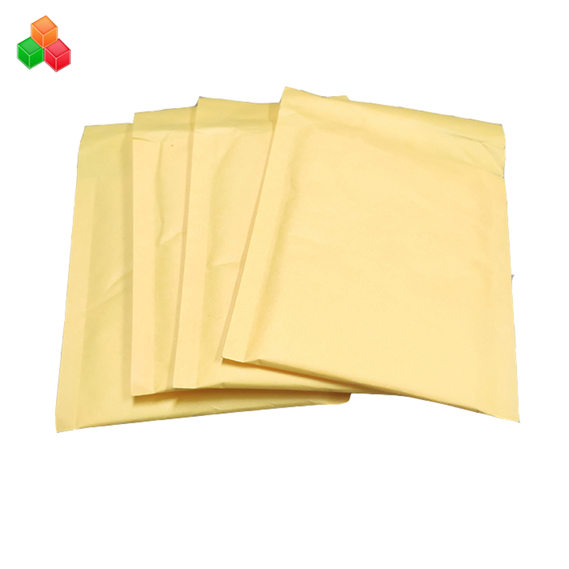 Duurzaam aangepast formaat veiligheid schokbestendig kraftpapier bubble bags mailers padding verzending envelop kraftpapier airbag