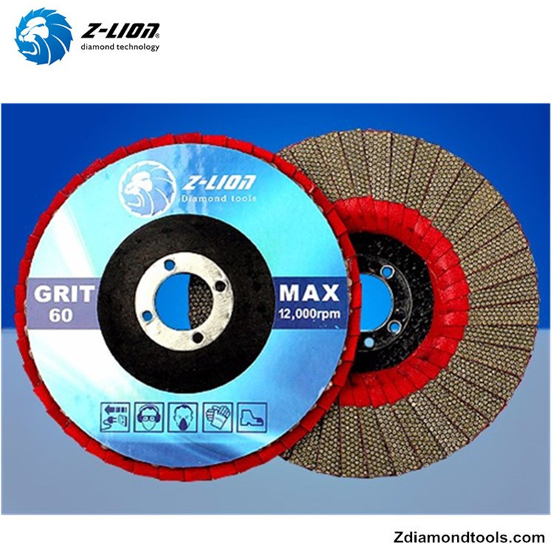 ZLION ZL-WMC65 5-inch diamantschijf met slijpschijf voor beton, keramiek, glas