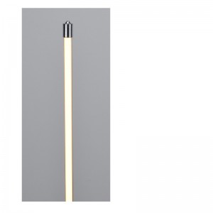 LED-vloerlamp met aan / uit-schakelaar op de bovenkant van de lamp