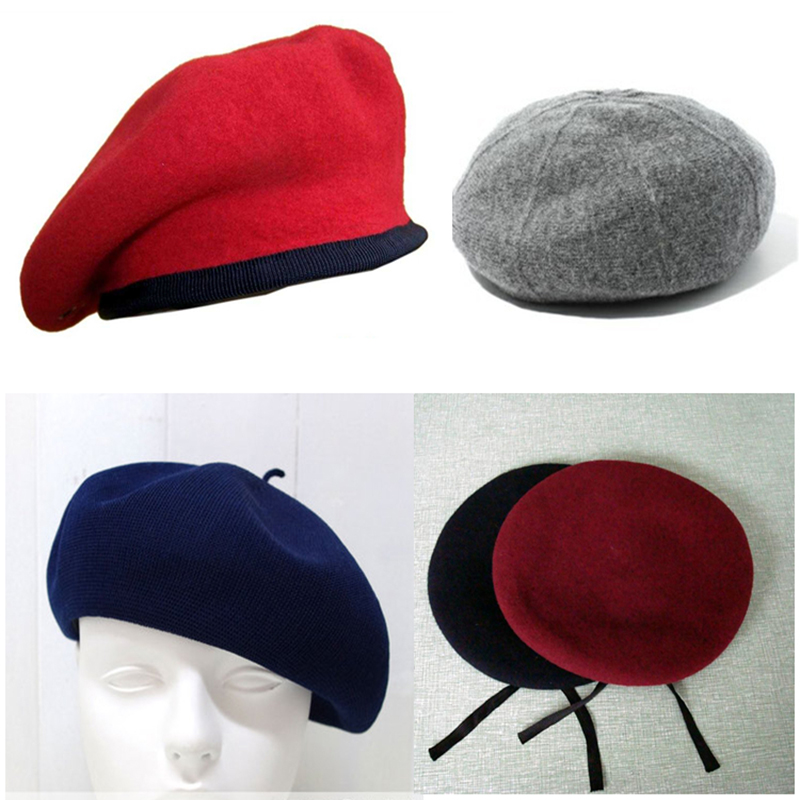 Fabriek prijs mode leger hoed baret rondbreimachine