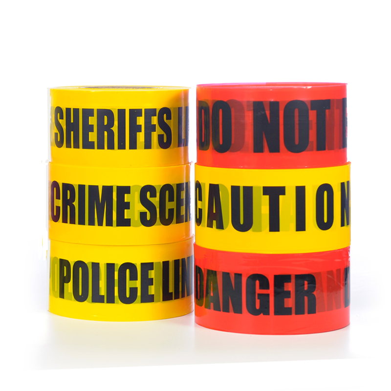 Custom Design Economische PE Waarschuwing Barricade Tape Fabriek Prijs