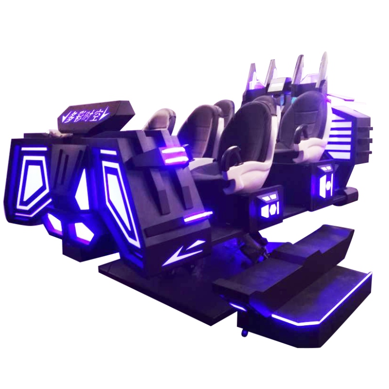 VR Dark ruimteschip Hot koop amusement virtual reality ervaring stoel 9Dvr cinema 6 Seats 9dvr For Family