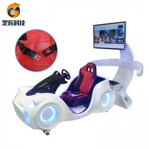 VR-racewagen Wereldwijde hot sale themaparkuitrusting drie-assig