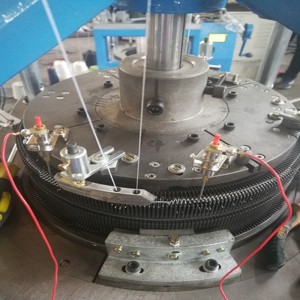 Automatische katoenen basketbal knieschijf breimachine