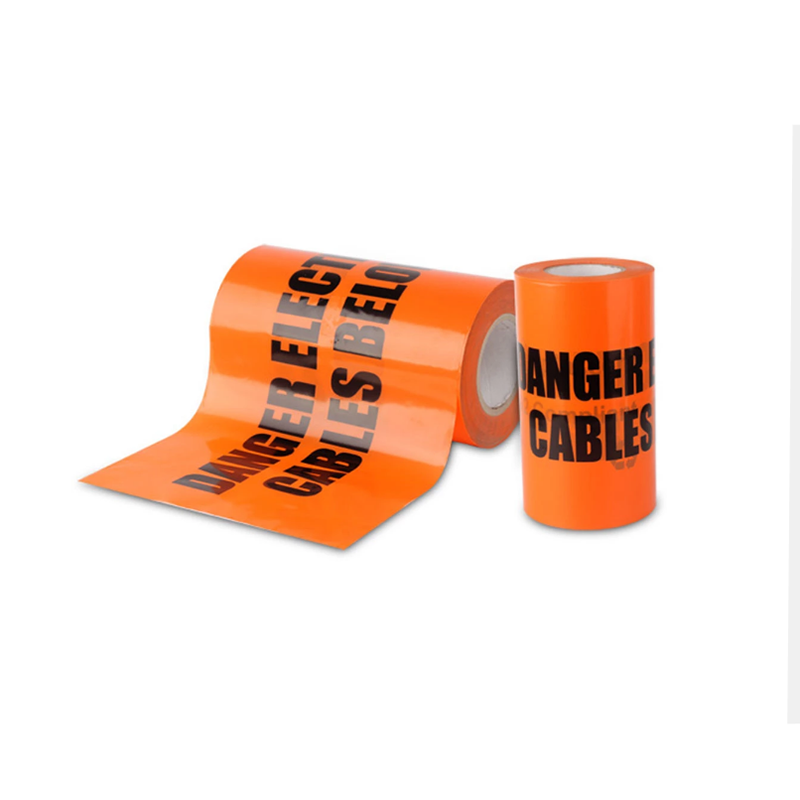 Aanpassen PE ondergrondse kabel Let op Waarschuwing Barrière tape marker Barricade tape