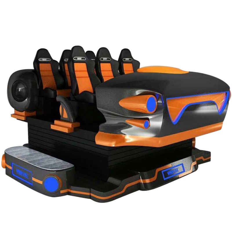 9DVR ruimteschip Hot koop amusement virtual reality ervaring stoel 9Dvr bioscoop 6 zitplaatsen 9dvr voor familie