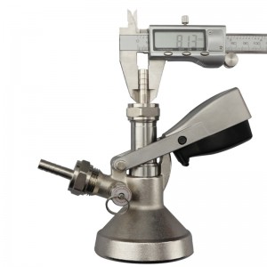 Type G vatkoppeling met drukaflaatklep