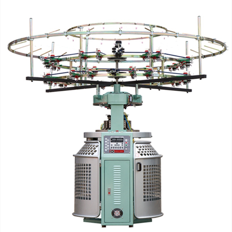 Lichaamsgrootte Single Jersey rondbreimachine Breimachine met kleine diameter