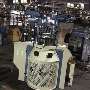 Lichaamsgrootte Single Jersey rondbreimachine Breimachine met kleine diameter