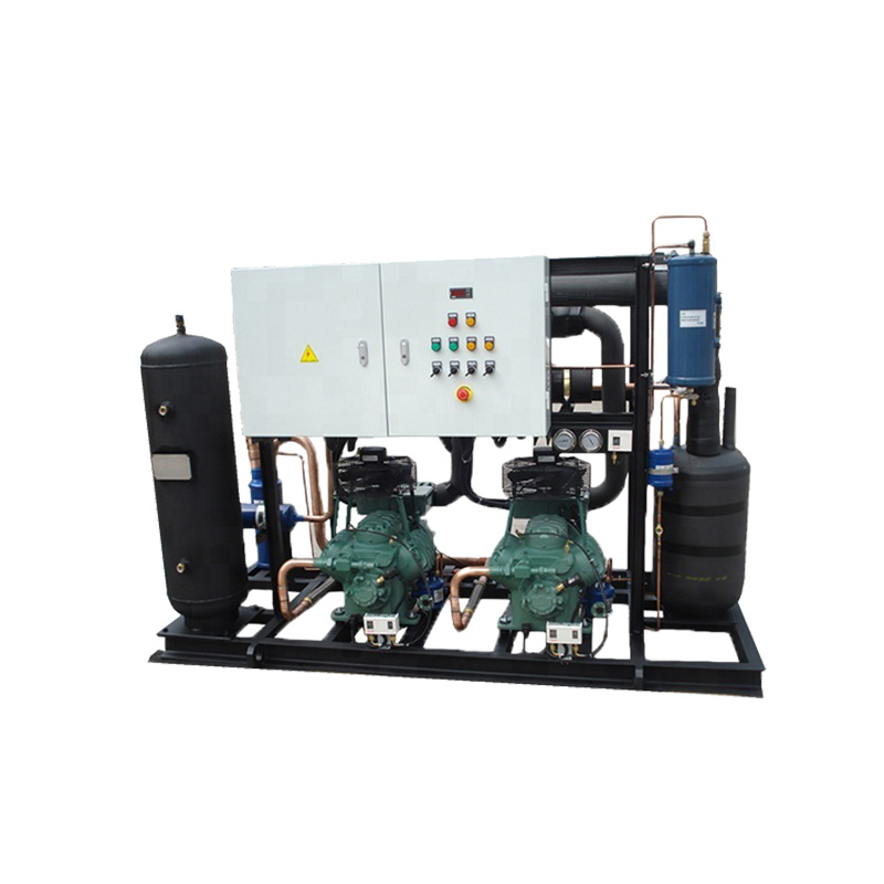 Parallelle compressor condensator -eenheid