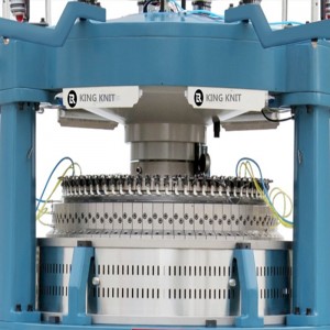 4track circulaire breimachine fabrikant van een tweewielige jacquard