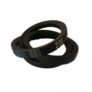 Z (O.M), A, B, C, D, 3L, 3V, 5V, 8V, Spz, SPA, Spb, Spc OFT synchrone riemen gewikkelde V-riem