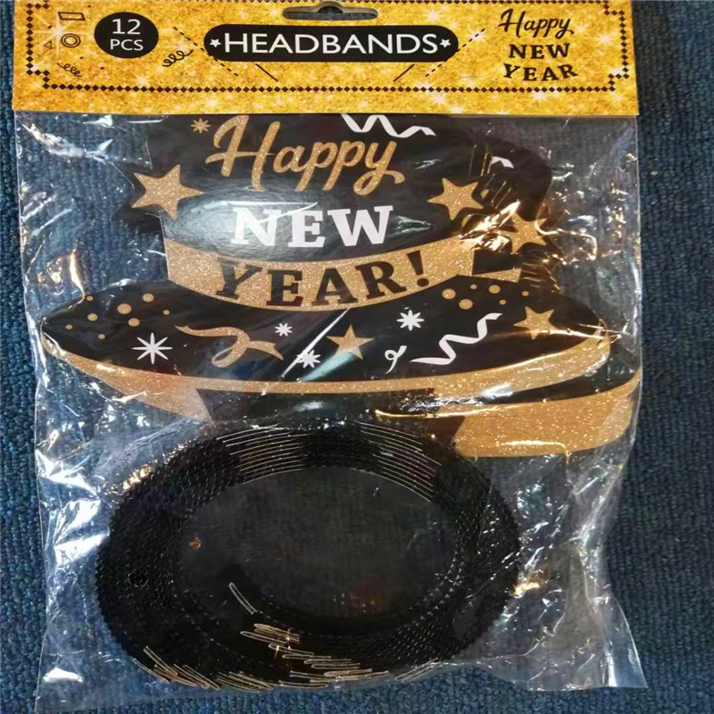 Happy New Years Party Favor Headband Tiara New Years Party Decoraties