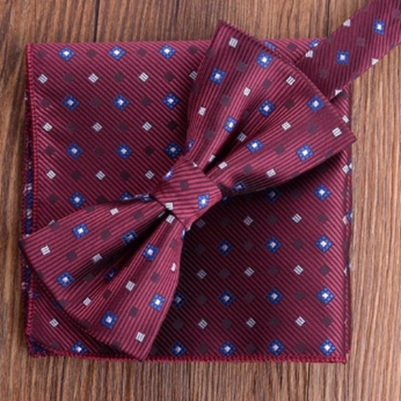 100% Silk Woven Bowtie