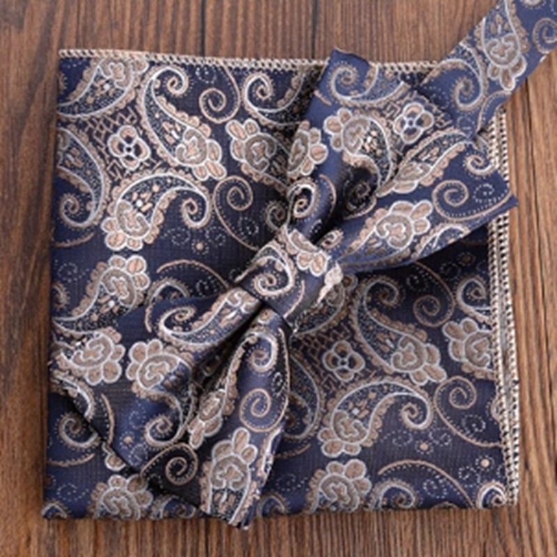 100% Silk Woven Bowtie