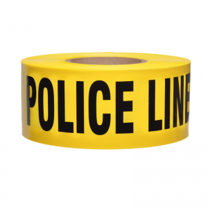 Chinese leverancier warme verkoop hoge kwaliteit hoge sterkte niet detecteerbare waterdichte veiligheid op maat tape waarschuwing