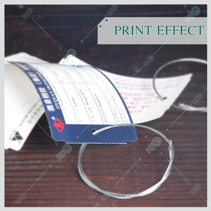 Offsetdruk UV-print Hoge temperatuur druketiketten van PET-synthetisch papier