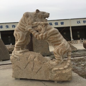 Grootschalige stenen tijger Stone Carvings and Sculptures Natural Pure handwork Artwork