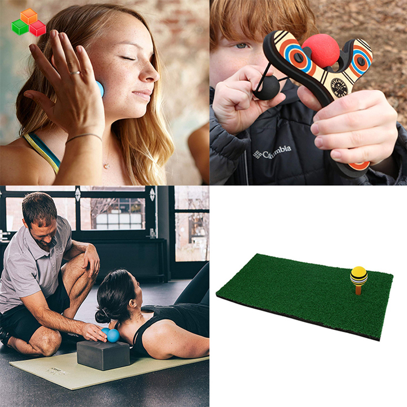 Nieuw product van hoge kwaliteit eva foam ball aangepaste grootte print zachte eva foam ballen voor golf / massage / kinderspeelplaats