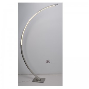 LED-vloerlamp met aanraakdimmer op de bovenkant van de lamp