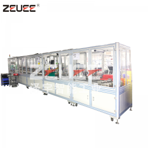 Vegen robot onderdelen zijborstel wiel set automatische assemblagemachine