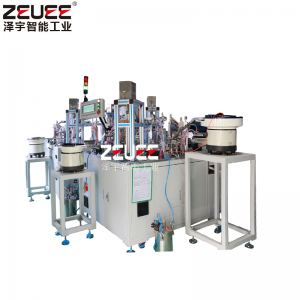 Ontstekingskop elektrische componenten automatische assemblagemachine