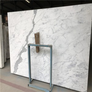 Bianco Statuario marmeren plaat