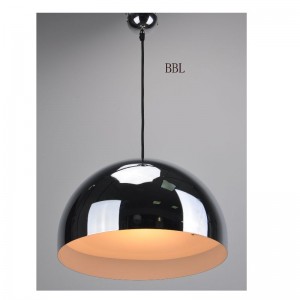 Hoogspanning LED-hanglamp met DIM TO WARM en metalen kap