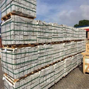 Ananasafwerking van granietpalissade