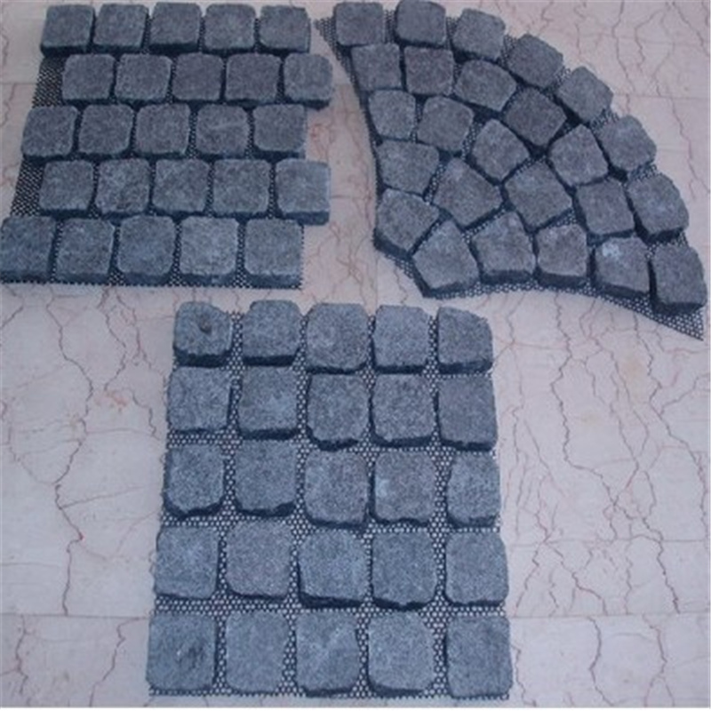 Graniet ventilator bestrating patroon steen