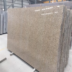 G682 nevelige roestgele granietplaat